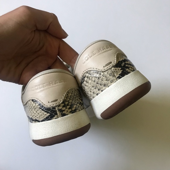 Cole Haan grandpro snake print tennis sneaker - Picture 7 of 8